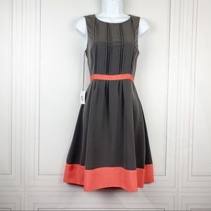 NWT JESSICA SIMPSON Stitched Bodice Ribbon Dress